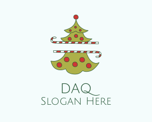 Christmas Tree Sugar Cane  Logo