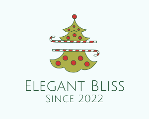 Furnishing - Christmas Tree Sugar Cane logo design