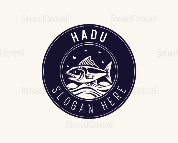 Fishery Tuna Fishing Logo