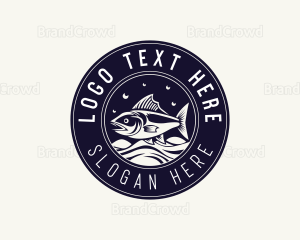 Fishery Tuna Fishing Logo