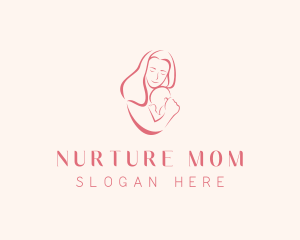 Postnatal - Maternity Child Birth logo design