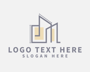 House - House Realty Architect logo design