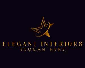 Premium Luxury Star logo design