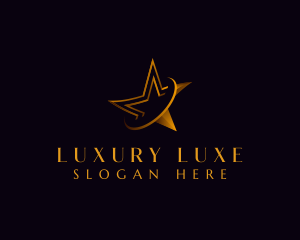 Premium Luxury Star logo design