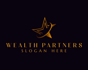 Premium Luxury Star logo design