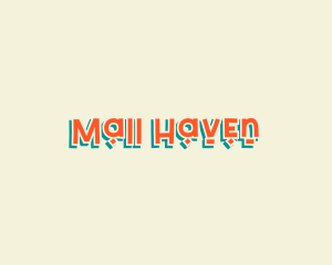 Retro Playful Business logo design