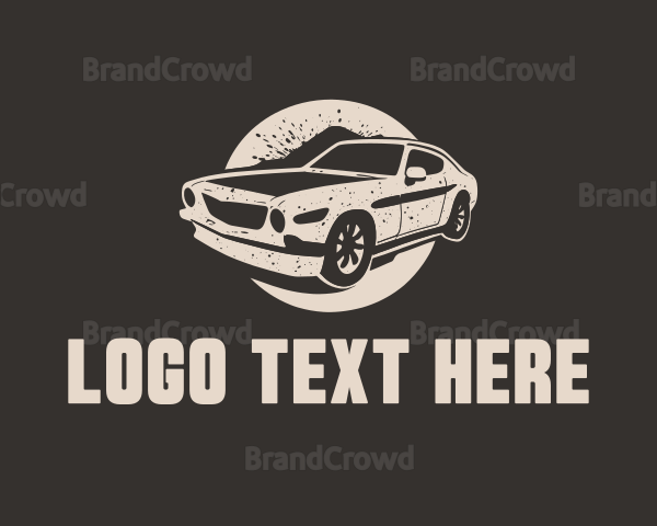 Retro Automotive Car Paint Logo