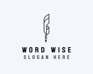 Literature - Write Quill Pen Literature logo design