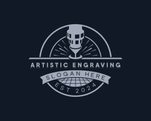 Laser Engraving Machinery logo design