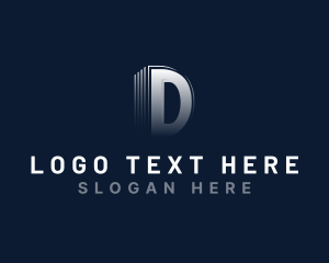 Advertising - Media Studio Letter D logo design