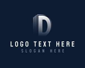 Enterprise - Media Studio Letter D logo design