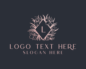 Event Planner - Luxury Wedding Planner Floral logo design