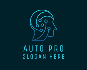 Digital Human Artificial Intelligence Logo