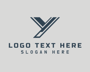 Manufacturing - Digital Software Programmer Letter Y logo design