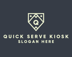 Kiosk - Mountain Decorative Banner logo design
