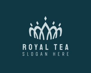 Royal Crown Tiara logo design