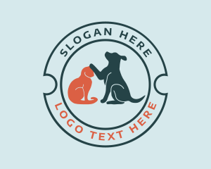 Dog - Foster Pet Animal Shleter Vet logo design