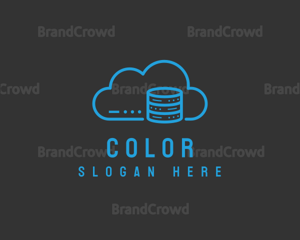 Cyber Cloud Database Logo