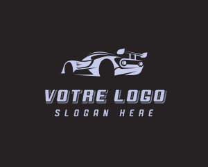 Driving - Sports Car Detailing logo design