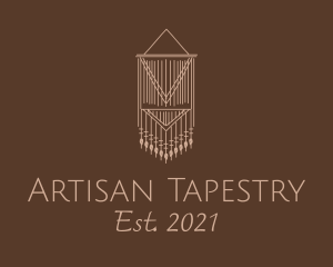 Tapestry - Macrame Weave Tapestry logo design