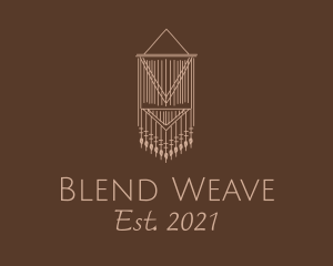 Macrame Weave Tapestry  logo design