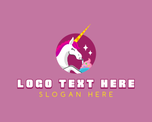 Unicorn - Unicorn Ice Cream logo design