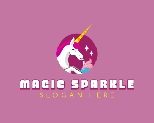 Unicorn - Unicorn Ice Cream logo design