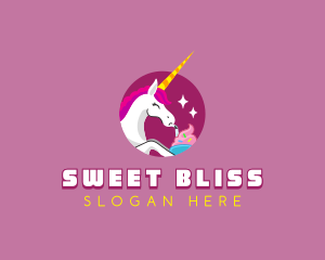 Unicorn Ice Cream logo design