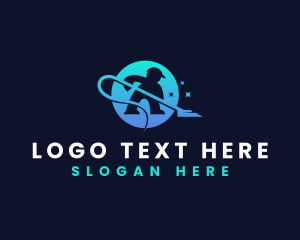 Hygiene - Vacuum Cleaner Janitorial logo design