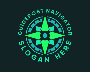 Navigator - Compass Navigation Business logo design