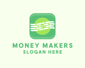 Dollar Money Bank App logo design