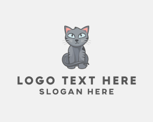 Animal - Cat Kitten Vet logo design