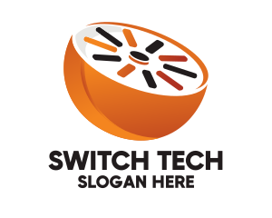 Switch - Orange Tech Software logo design