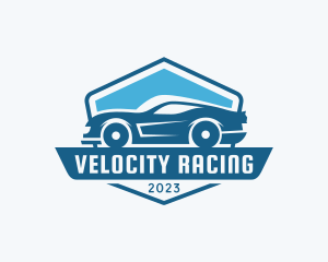 Sports Car Racing logo design