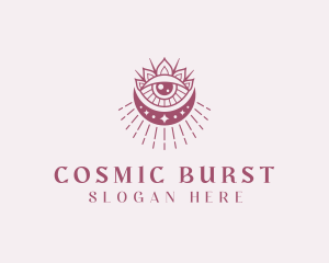 Spiritual Cosmic Eye logo design