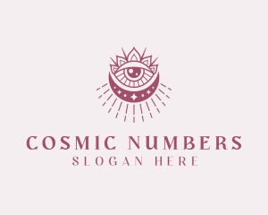 Spiritual Cosmic Eye logo design