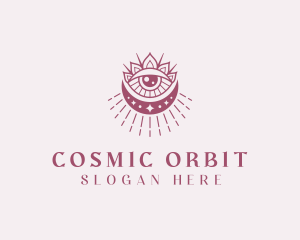 Spiritual Cosmic Eye logo design