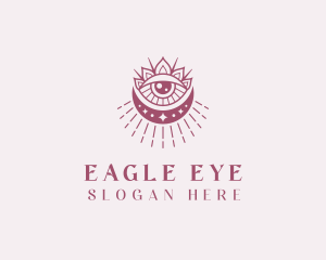 Spiritual Cosmic Eye logo design