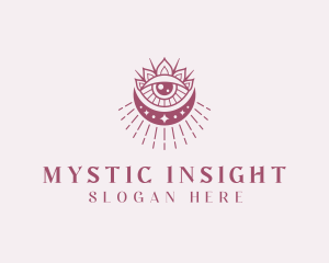 Spiritual Cosmic Eye logo design