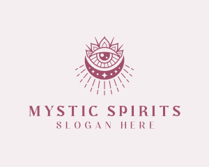 Spiritual Cosmic Eye logo design