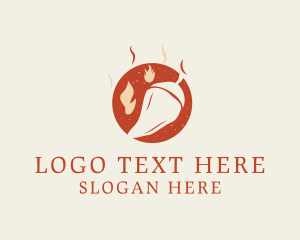 Cooking - Spicy Chili Pepper logo design