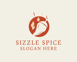 Spicy Chili Pepper logo design