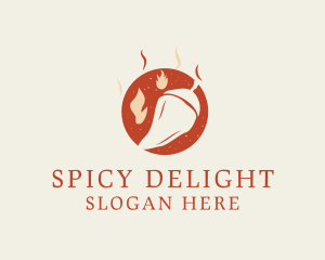 Spicy Chili Pepper logo design