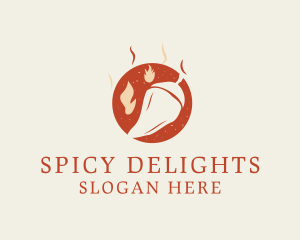 Spicy - Spicy Chili Pepper logo design