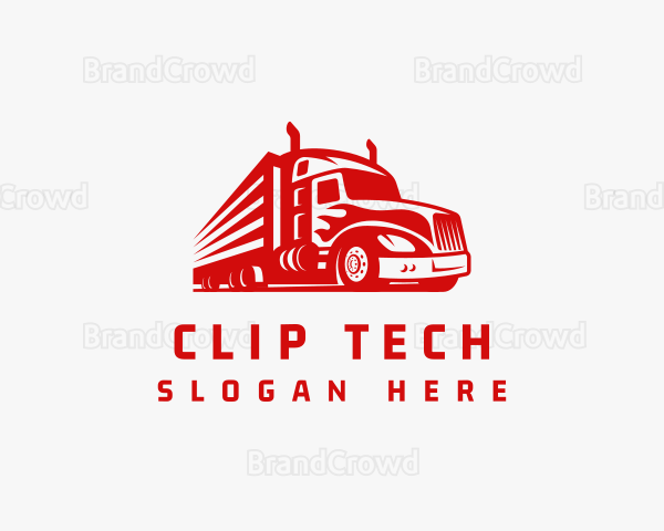 Freight Cargo Truck Logo