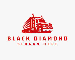 Freight Cargo Truck Logo