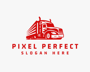 Freight Cargo Truck Logo