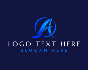 Premium - Luxury Elegant Letter A logo design