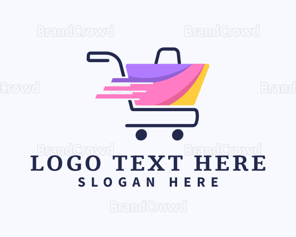 Shopping Bag Cart Logo