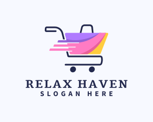 Shopping Bag Cart Logo